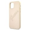 Guess GUHCP12LRSAVSLG iPhone 12 ProMax 6,7 złoty/gold hardcase Saffiano Vintage Script